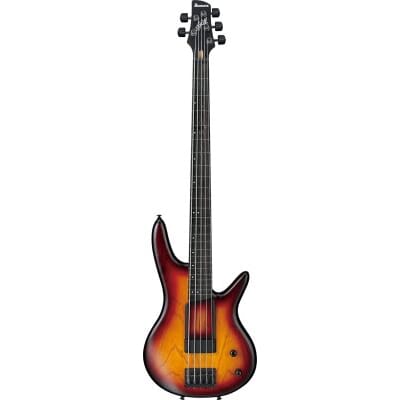3106840814 GWB205-TQF. (Tequila Sunrise Flat) Fretless 5-string Premium.jpg
