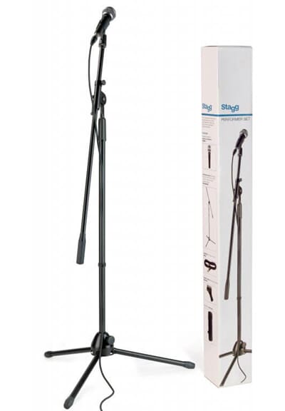 19736 STAGG SDM 50 SET Vokalpakke mikrofon, stativ og kabel.jpg