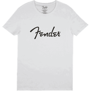 Fender T-Shirt Spaghetti logo T WHT XL