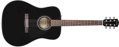 097-0110-506 Fender CD-60 DREADNOUGHT V3 DS, Black - Akustisk gitar_1.jpg