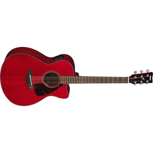 Yamaha FSX800C Folk Ruby Red - Akustisk gitar