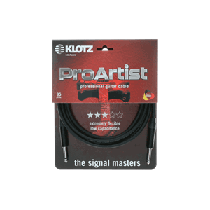 Klotz Gitarkabel 9m sort