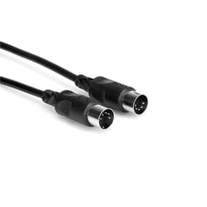 Hosa MID303 MIDI-kabel 3ft sort