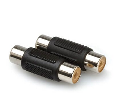 GRA101 Hosa GRA101 hun-RCAhun-RCA skjøtestykke sort.jpg