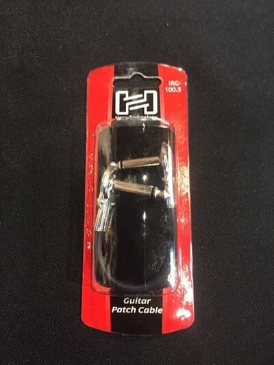 IRG-100.5 Hosa Jumperkabel for Pedaler JJ 15cm sort_1.jpg