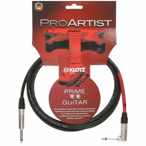 Klotz Pro Artist Instrumentkabel 3m sort