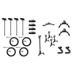 DPA 4099 CORE+ Classic Touring Kit, 4 Mics and accessories