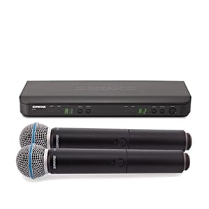 Shure BLX288-B58 2 RCVR m/2xBeta58