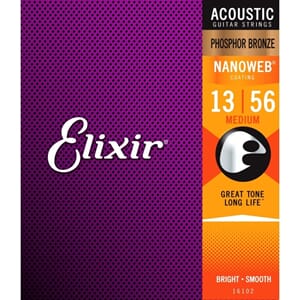 Elexir 013-056 Phosphor Br. - Akustisk gitar strenger