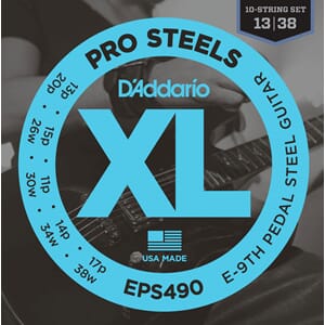 D'addario EPS490 Pedal steel strenger E9 tuning