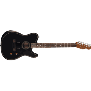 Fender Acoustasonic Standard Telecaster, Black