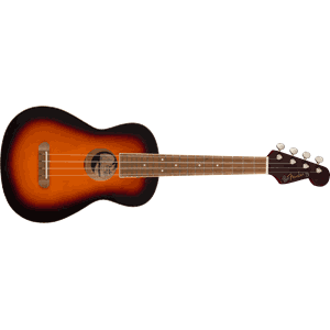 Fender Avalon Tenor Ukulele, Walnut Fingerboard, 2-Color Sun