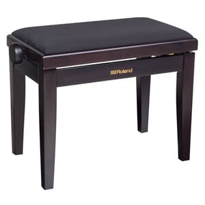 Roland Piano Bench, Rosewood, Vinyl Seat RPB-200RW