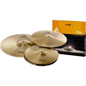 Stagg AKK Cymbalset 14HH+16C+ 20R - Cymbal