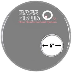 Bass Drum O's 5" Chrome Sound Hole